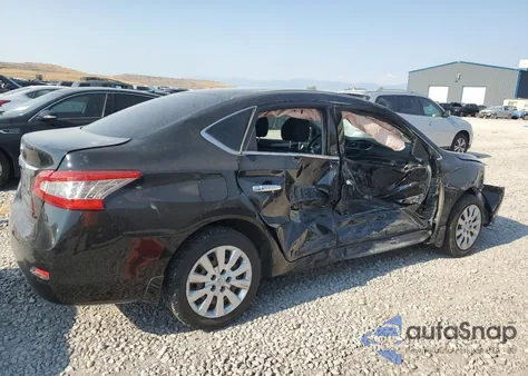 2015 Nissan Sentra S из США, поврежденный, VIN 3N1AB7AP3FY341266